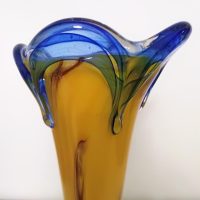 Bernard ACONITO vase soliflore en pâte de verre multicouches soufflé bouche XX ème – Image 5