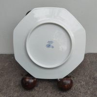 Assiette porcelaine Hermès Paris"Marqueterie de Pierres d'Orient et d'Occident" 1989 – Image 7