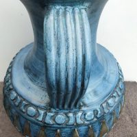 Jean de Lespinasse Vallauris – Imposant Pichet Vase en céramique bleue vers 1960 – Image 7