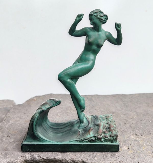 'La Vague' de Raymonde Guerbe (1894-1995) "Pierre Le Faguays" éditée par Max Le Verrier (1891-1973)   