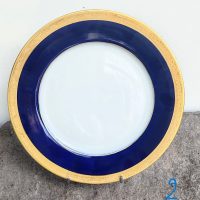 Lot de 9 assiettes dépareillées en porcelaine fine de Limoges " Maison RAYNAUD" – Image 3