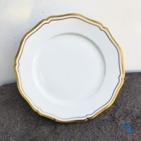Lot de 9 assiettes dépareillées en porcelaine fine de Limoges " Maison RAYNAUD" – Image 8