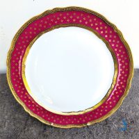 Lot de 9 assiettes dépareillées en porcelaine fine de Limoges " Maison RAYNAUD" – Image 5
