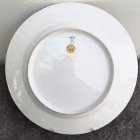 Lot de 9 assiettes dépareillées en porcelaine fine de Limoges " Maison RAYNAUD" – Image 2