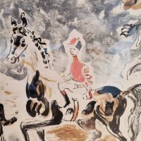 Constantin Terechkovitch (1902-1978) - "Le jeune jockey"  "Scène équestre"   Lithographie originale – Image 3