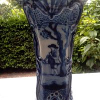 "Paire de vases cornets Faience Delft LPK  (Lampetkan)  XVIII ème – Image 2
