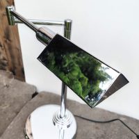 Lampe de bureau Koch & Lowy vintage à bras pivotant articulé en chrome vers 1970 – Image 4
