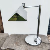 Lampe de bureau Koch & Lowy vintage à bras pivotant articulé en chrome vers 1970 – Image 3