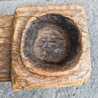 André POIRSON (1920-2003) sculpture en bois sculpté et creusé  XX ème – Image 6