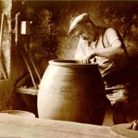 Joseph talbot La Borne Grande Jarre  cache pot en grès emaillé vers 1930 – Image 7