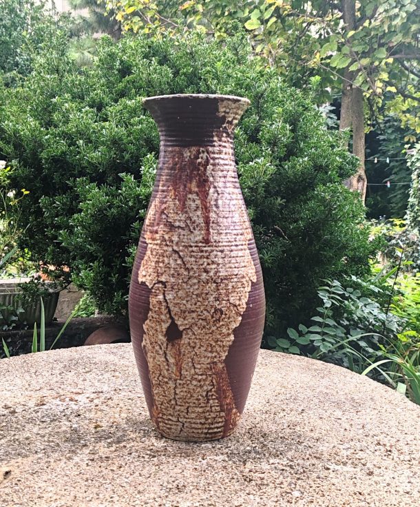 Accolay  Grand Vase en céramique  vers 1960