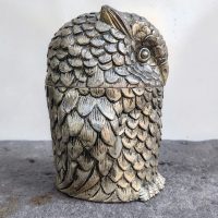 Seau à Glace "hibou" par Mauro Manetti pour Fonderia d'Arte Italie  Année 70 – Image 3