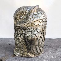 Seau à Glace "hibou" par Mauro Manetti pour Fonderia d'Arte Italie  Année 70 – Image 2