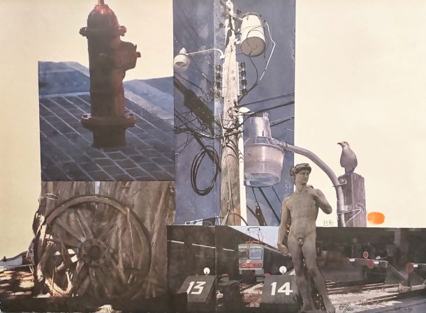 Robert Rauschenberg  "restauration" , 2004 Sérigraphie originale 2004