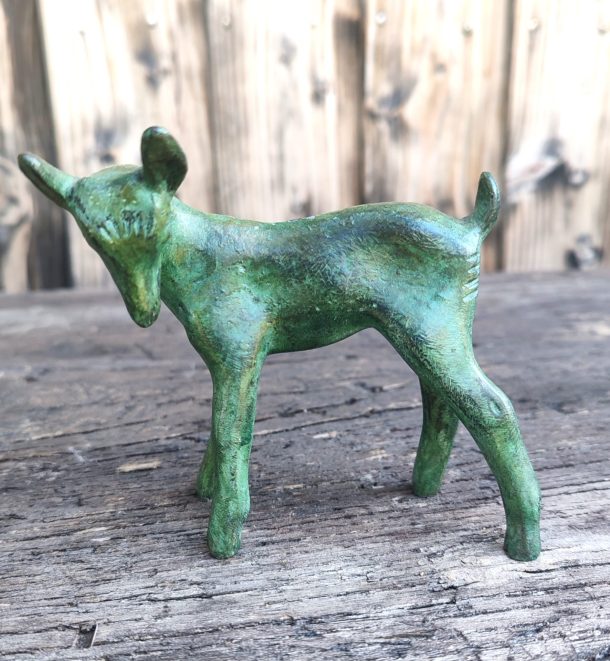 Roah Schorr (1901-1991)   Le Faon Bronze Animalier vers 1930