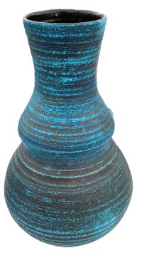 Potiers d’Accolay Grand vase en grés émaillé Série Gauloise Vintage 60