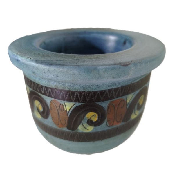 Petite coupe ou cache pot de "JDL"  Jean De Lespinasse en céramique émaillée  XX ème